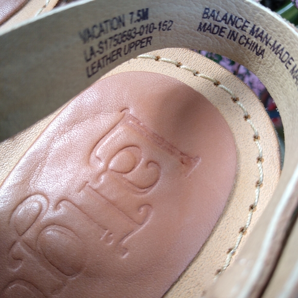 Latigo "Vacation" Strappy Block Heel Sandals 7.5 Blush color - Picture 8 of 11